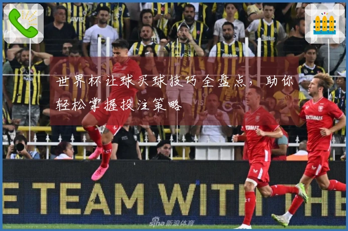 世界杯让球买球技巧全盘点,助你轻松掌握投注策略