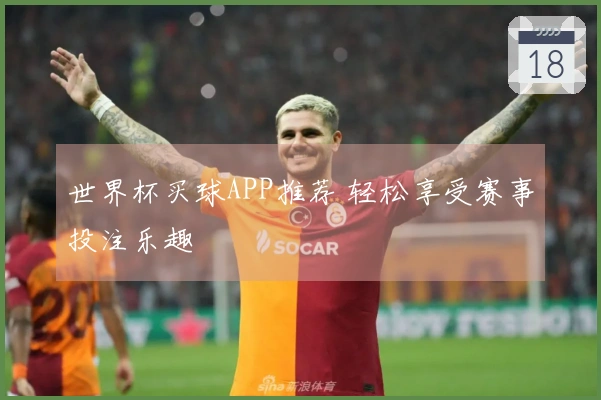 世界杯买球APP推荐 轻松享受赛事投注乐趣